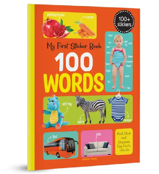 My First 100 Words Stickers by Wonder House Books