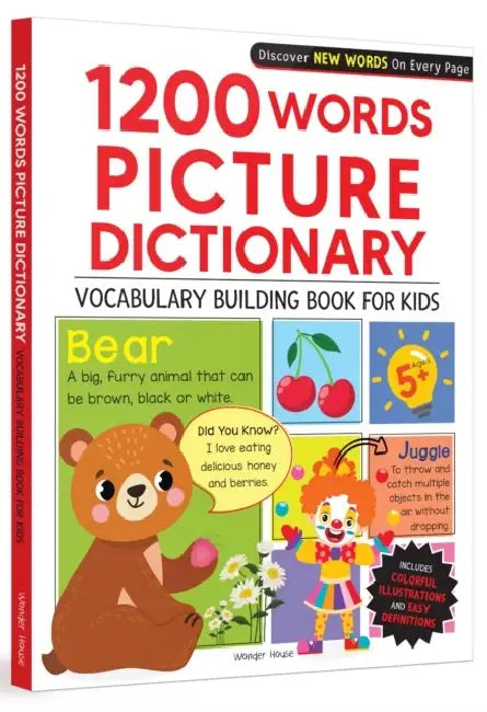1200 Words Picture Dictionary by Wonder House Books