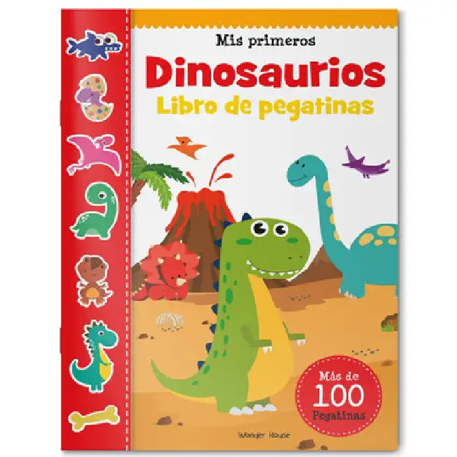 My First Dinosaurs Sticker Book - Spanish by Wonder House Books