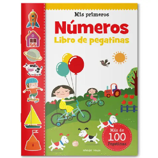 My First Numbers Sticker Book - Spanish by Wonder House Books