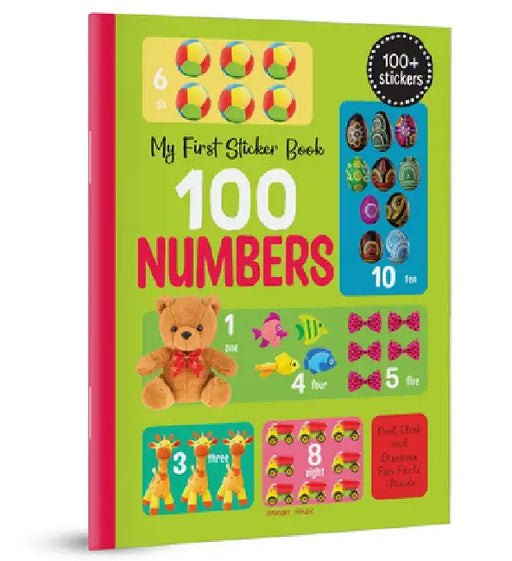 My First 100 Numbers Stickers by Wonder House Books