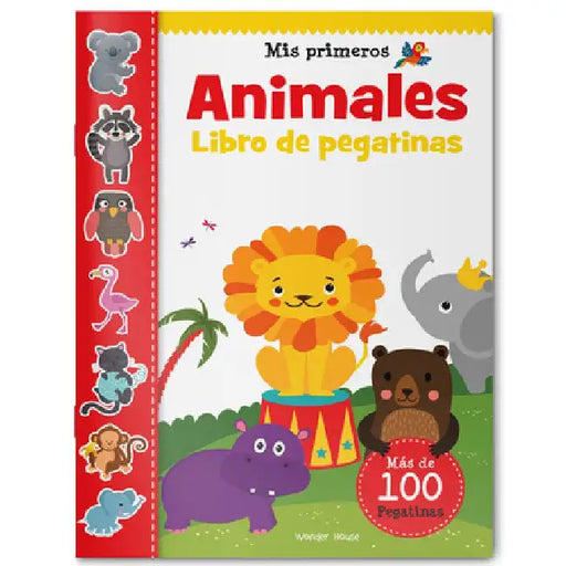 My First Animals Sticker Book - Spanish by Wonder House Books