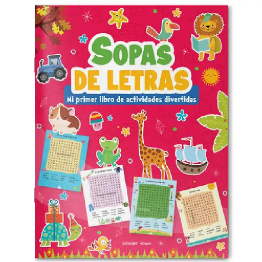 My First Fun Activity Book of Word Search - Spanish by Wonder House Books