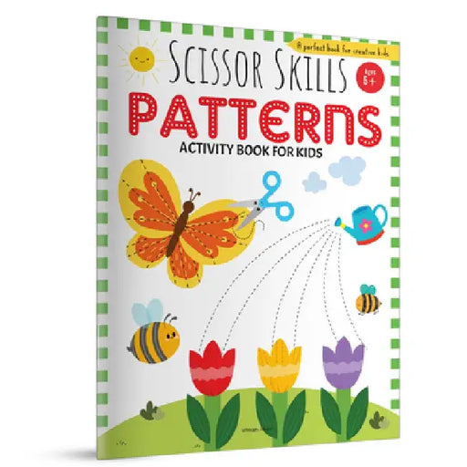 Scissor Skills: Patterns (Activity Book for Kids) by Wonder House Books