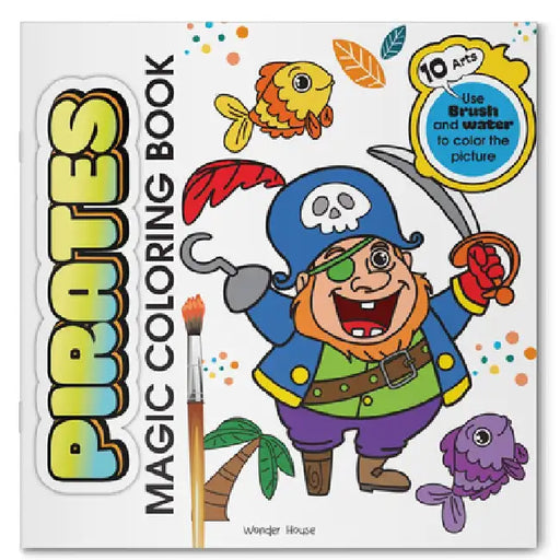 Pirates Magic Coloring Book by Wonder House Books