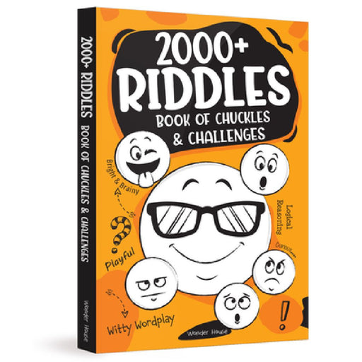 2000+ Riddles Book of Chuckles & Challenges by Wonder House Books