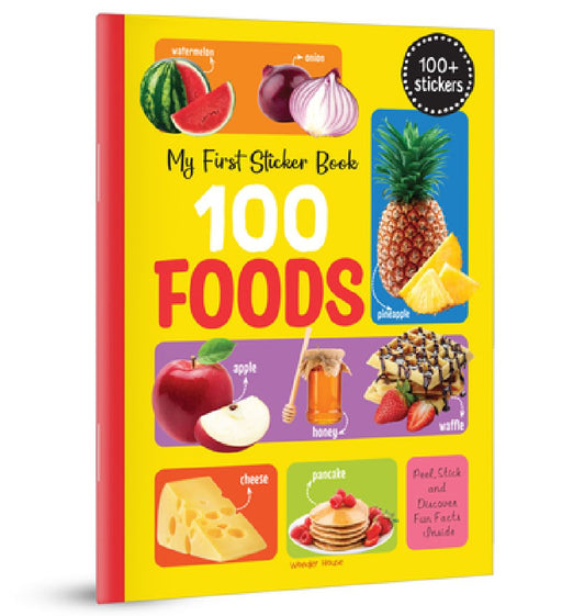 My First 100 Food Stickers by Wonder House Books