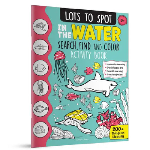 Lots to Spot in the Water: Search, Find and Color Activity Book by Wonder House Books