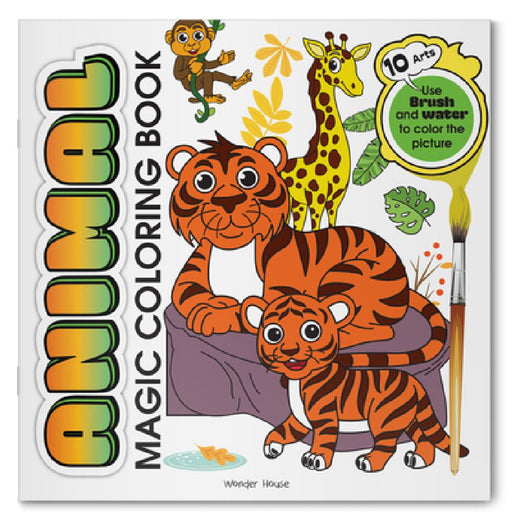 Animal Magic Coloring Book by Wonder House Books