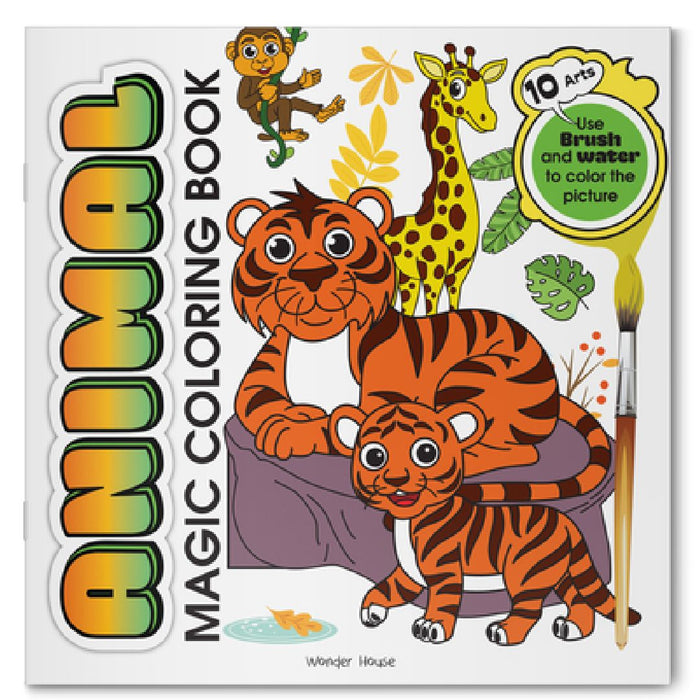 Animal Magic Coloring Book by Wonder House Books