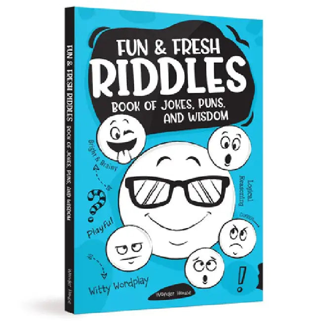 Fun and Fresh Riddles Book of Jokes, Puns, and Wisdom by Wonder House Books