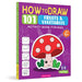 101 Learn to Draw Things We Eat by Wonder House Books