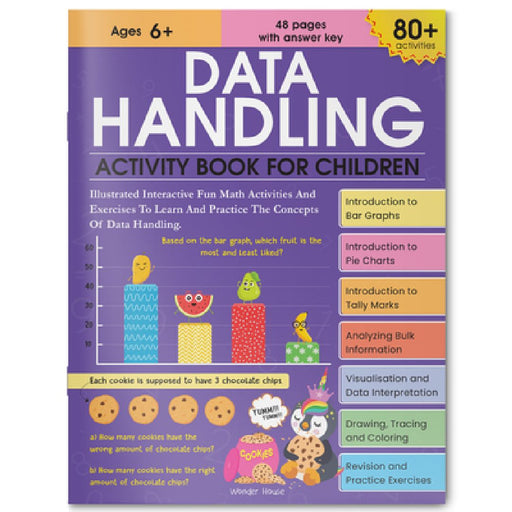 Data Handling Activity Book for Kids by Wonder House Books