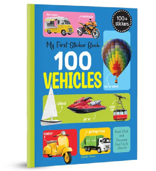 My First 100 Vehicles Stickers by Wonder House Books