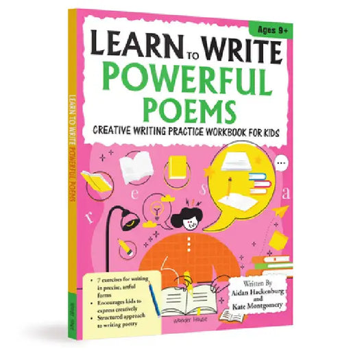 Learn to Write Powerful Poems by Aidan Hackenburg