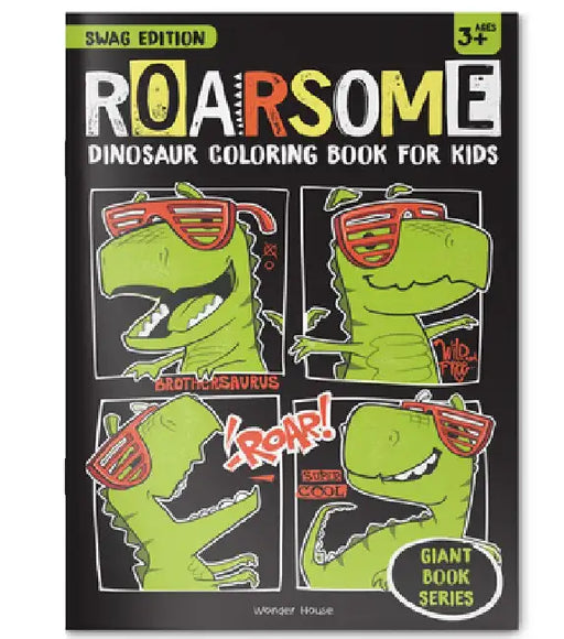 Roarsome Giant Coloring Book for Kids by Wonder House Books