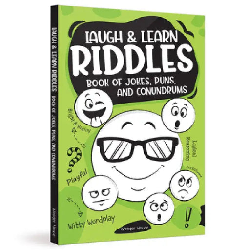 Laugh and Learn Riddles Book of Jokes, Puns, and Conundrums by Wonder House Books