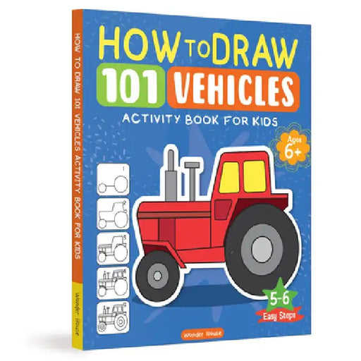 101 Learn to Draw Transport by Wonder House Books