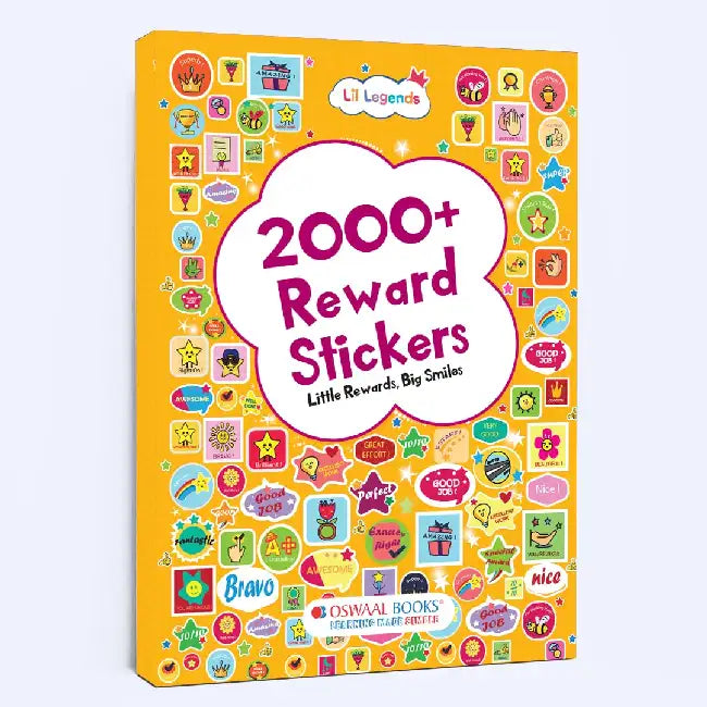 Oswaal 2000+ Reward Stickers | Perfectly Curated for Teachers and Parents | Designed to Motivate Children | Lil Legends by Oswaal Editorial Board