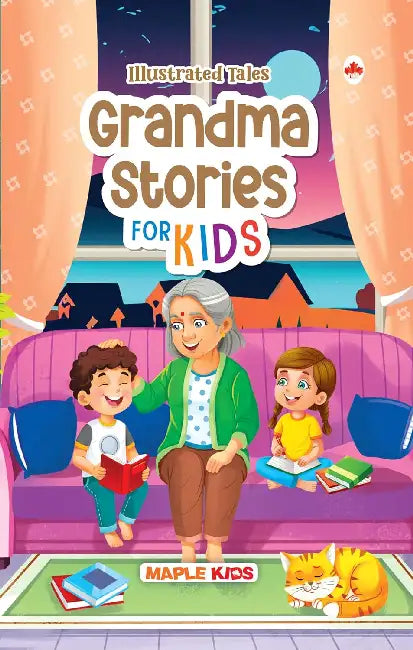 Illustrated Tales-Grandma Stories For Kids  by Maple Press In House