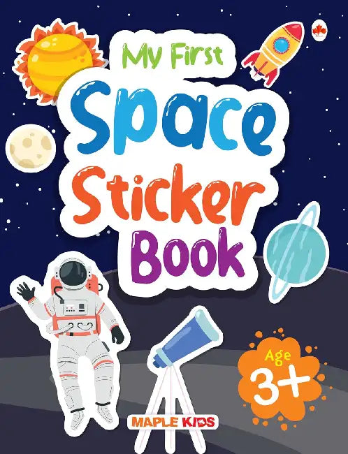 My First Space Sticker Book -Age 3+ by Poonam Mittal