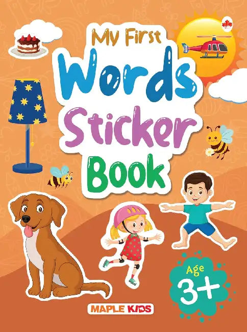 My First Words Sticker Book -Age 3+ by Maple Press In House