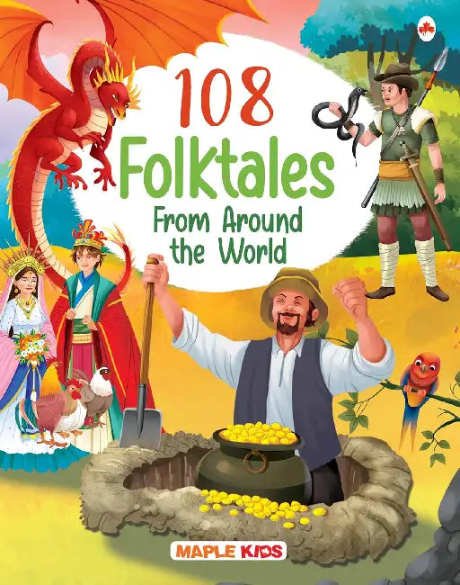108 Folktales From Around The World by Maple Press In House