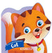 My First Board Book Of Animals-Cat (Die Cutting) by Maple Press In House