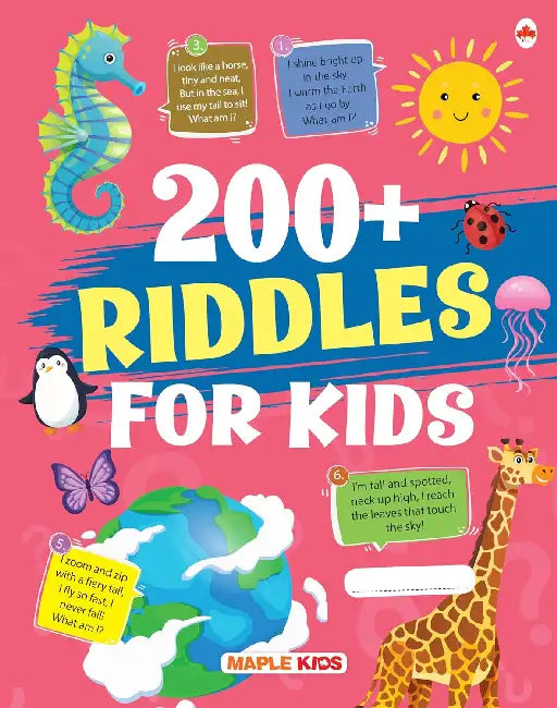 200+Riddles For Kids-Age 4+ by Maple Press In House