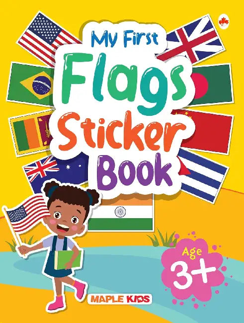 My First Flags Sticker Book -Age 3+ by Poonam Mittal