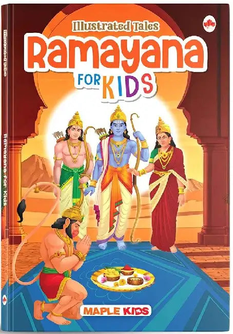 Illustrated Tales-Ramayana For Kids by Maple Press In House