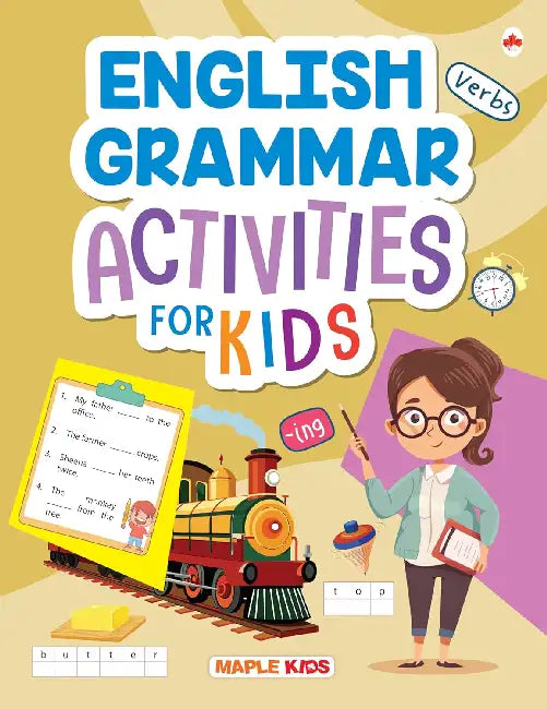 English Grammar Activities For Kids by Maple Press In House