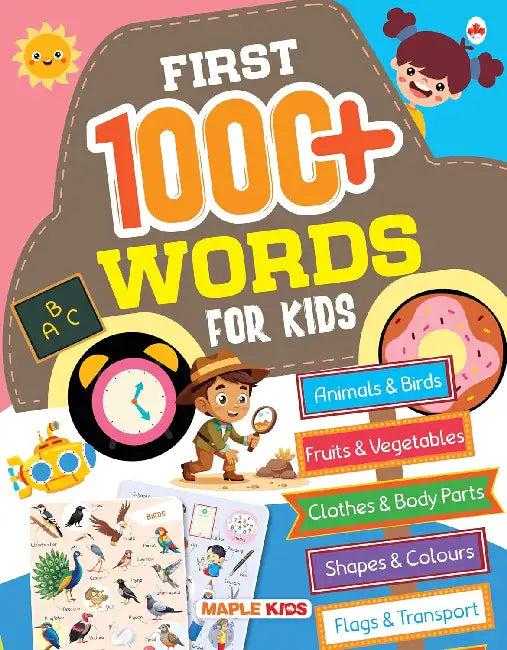 First 1000+Words For Kids by Maple Press In House