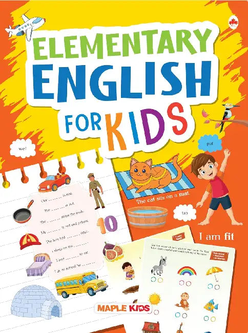 Elementary English For Kids-Age 5+ by Maple Press In House