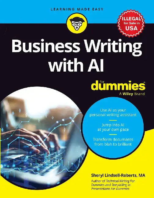 Business Writing with AI for Dummies by Sheryl Lindsell-Roberts
