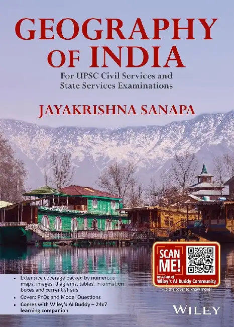Geography of India: For UPSC Civil Services and State Examinations by Jayakrishna Sanapa
