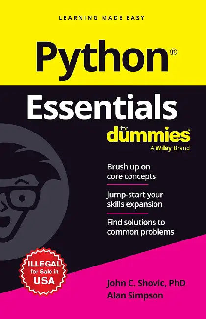 Python Essentials for Dummies by John C. Shovic