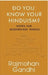 Do You Know Your Hinduism? Notes For Modern-Day Hindus by Rajmohan Gandhi