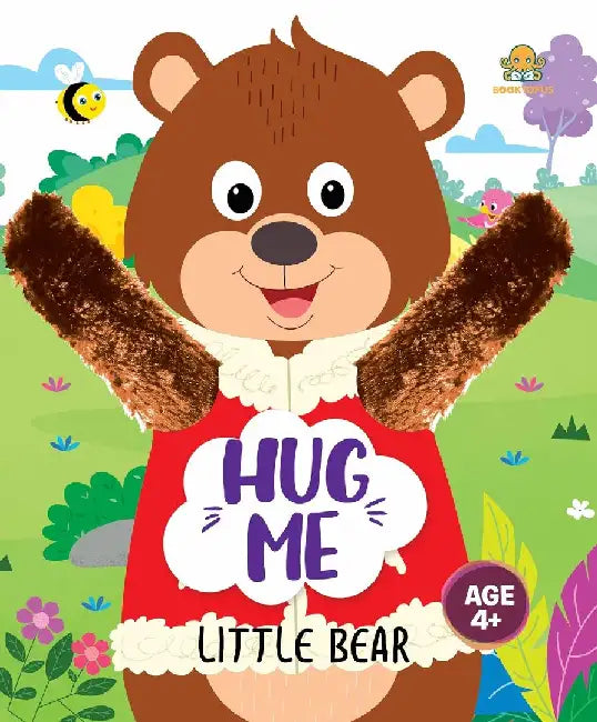 Booktopus Hug Me Hand Puppet Board Book  Little Bear Interactive Bedtime Story With Soft Arms  Early Learning Books For Kids 4 Years by Booktopus