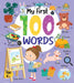 Booktopus Board Book My First 100 Words Early Learning Books For Kids Picture Books For Baby 4 Years by Booktopus