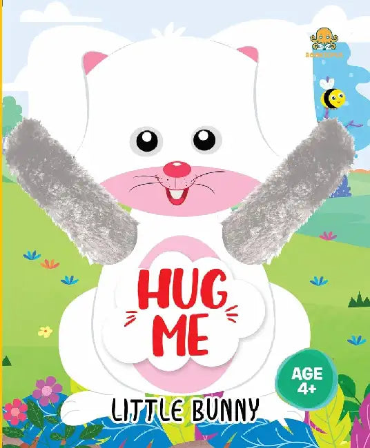 Booktopus Hug Me Hand Puppet Board Book  Little Bunny Interactive Bedtime Story With Soft Arms  Early Learning Books For Kids 4 Years by Booktopus