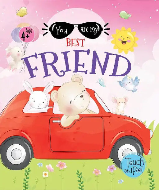 Booktopus Touch And Feel Board Book  You Are My Best Friend Sensory Book For Toddlers  Textured Baby Books For 4 Years  Interactive Lear by Booktopus