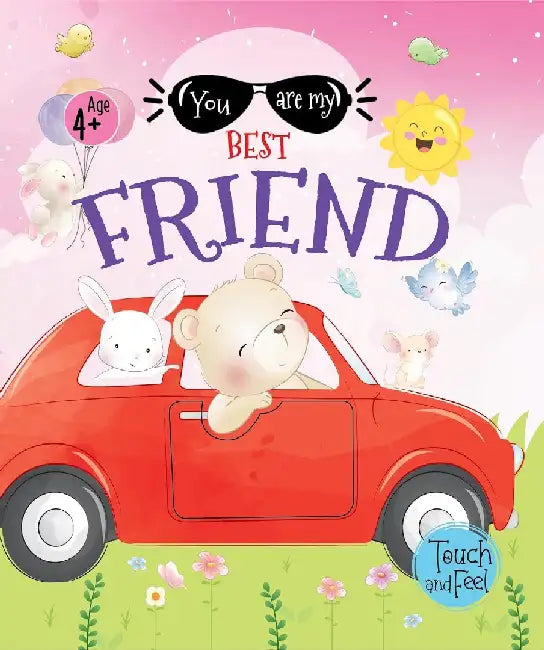 Booktopus Touch And Feel Board Book  You Are My Best Friend Sensory Book For Toddlers  Textured Baby Books For 4 Years  Interactive Lear by Booktopus