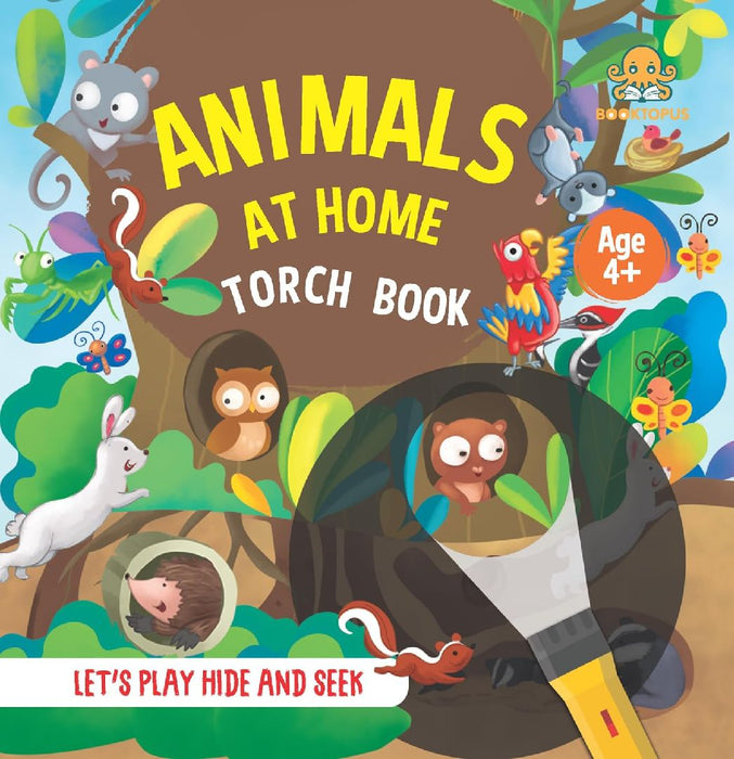 Booktopus Torch Discovery Book  Jungle Animals Hidden Picture Book With Torch  Learning Activity Books For Kids 4 Years by Booktopus