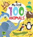 Booktopus Board Book  My First 100 Animals  Early Learning Books For Kids  Picture Books For Baby 4 Years by Booktopus