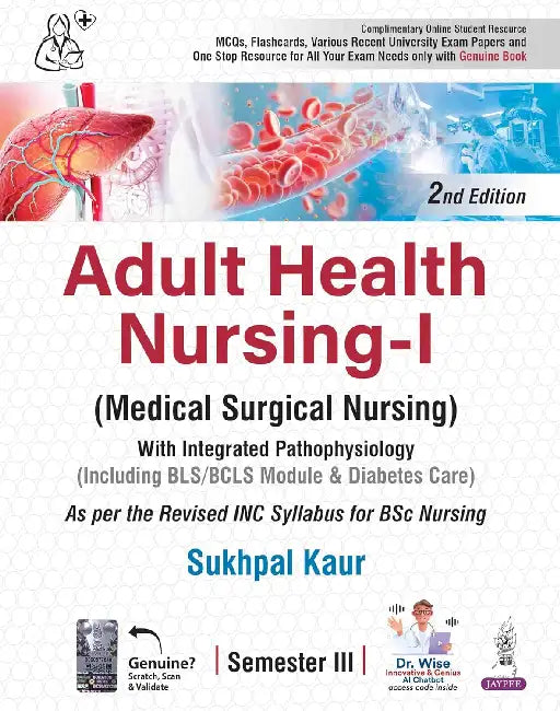 Adult Health Nursing-I  by Sukhpal Kaur