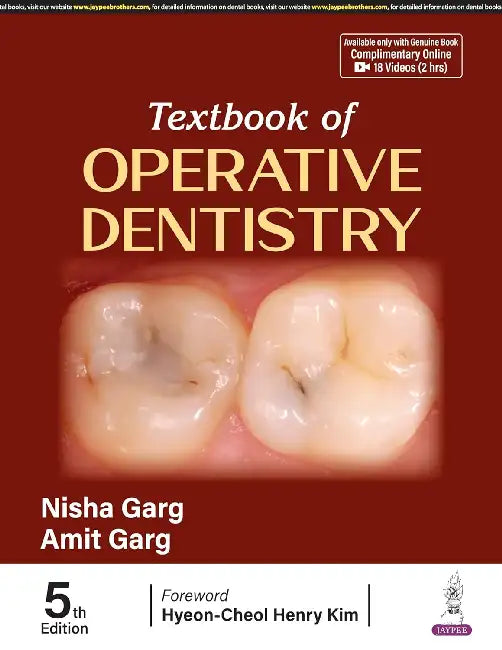 Textbook Of Operative Dentistry by Nisha Garg