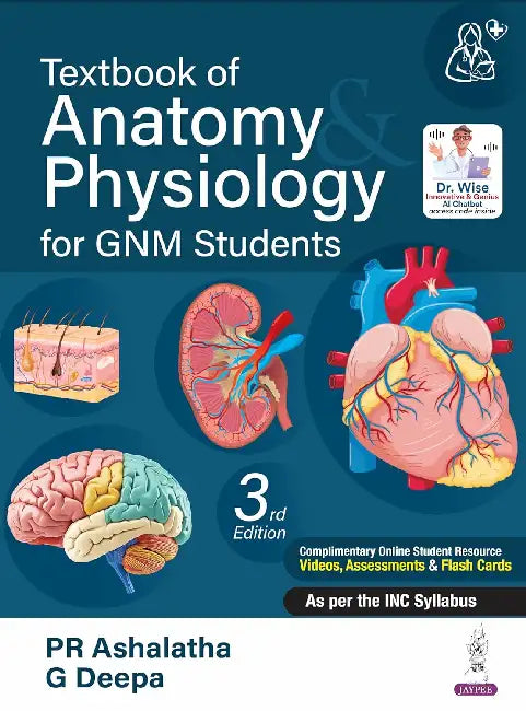Textbook Of Anatomy Physiology For Gnm Students by PR Ashalatha