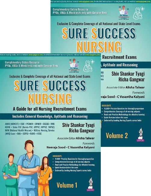 Sure Success Nursing-A Guide For All Nursing Recruitment Exams by Shiv Shankar Tyagi