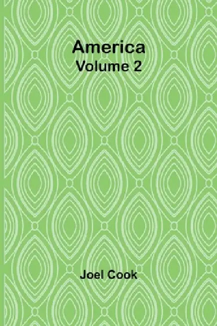 America, Volume 2 by Joel Cook